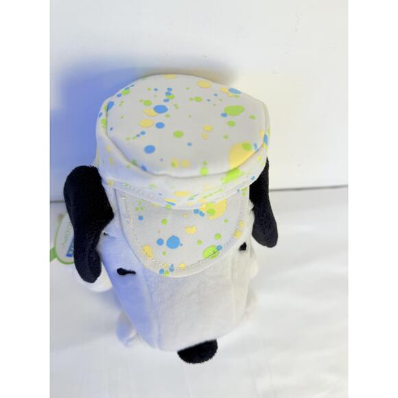 Hallmark Snoopy White Easter Themed Cap Painted Egg Collectible Plush Toy - Picture 7 of 12